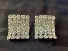 Vintage Rhinestone Wedding Large Shoe Clips Beautiful Accessory Shoes Unique