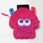 Splatoon 2 Squid Plush Pouch Carrying Case Bag Storage Bag Portable Shoulder Bag