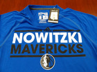 Adidas Nba Dallas Mavericks Dirk Nowitzki Climalite Jersey T-shirt Size S