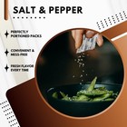 Green Direct Salt And Pepper Packets  200 Pcs  100 Salt   100 Pepper Packs