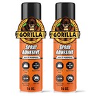 Heavy Duty Spray Adhesive 14 Ounce Clear Glue Comfort Nozzle Indoor Outdoor Use