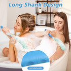 Shower Back Brush With Long Handle 15 35  Body Brush Long Back Scrubber For Men