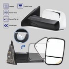 Towing Mirrors For Dodge Ram 1500 2500 3500 2002-2009 Power Heated Led Puddle