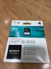 Sony 4gb Sdhc Class 4 Memory Card - New   Sealed
