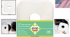 100ct 12-inch Vinyl Record Inner Sleeves - Heavyweight Kraft Paper Protection