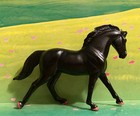 Custom Breyer Stablemate Cantering Warmblood Mare W  A Whimsical Mandala Design