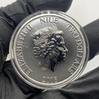 2018 Niue Star Wars Storm Trooper  1 Oz  999 Fine Silver Round Coin Nzm Capsule