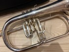 Yamaha Yfh-6310s Flugelhorn Silver-plated Used With Semi Hard Case Mouthpiece