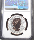 2022 Canada Silver 20 Dollars Maple Leaf Super Incuse Ngc Reverse Pf 69 Rare