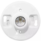 Leviton 600-watt 250-volt High Quality White Outlet Box Lampholder New