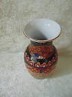 Antique Chinese Vase Flowers Birds Republic Period 1912-1949   8 1 4  Tall