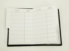 Phone And Address Book Medium 4x6in Black Leatherette Alphabetical Organizer