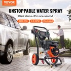 Vevor Gas Pressure Washer Gas Powered Washer 3400 Psi 2 6 Gpm 210cc 5 Nozzles