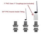 Rain Bird Action Machining 4 Zone Manifold Valve Kit - 100dvf With Flow Control