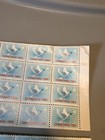 Usps Christmas 1984 Dove 20   Mint Stamp Sheet Of 42 Plate  00523 Unused Vtg