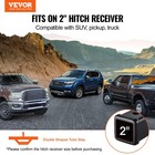 Hitch Step 2 Inch Receiver 300lbs Rear Bumper Guard Protector Pin Lock
