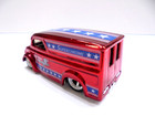 Loose Hot Wheels Dairy Delivery From Cs Customs-red Super Chrome-real Riders