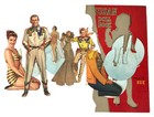 Lot Vintage Paper Dolls Sleepy Eye Children Western Glamour Etc 