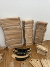 Lot Of 150  Compatible Brio Thomas Wooden Railway Train Track Multiple Pieces