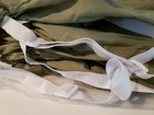 Wrap Around King Bedskirt Green Elastic Fit 15  Drop Easy Fit Brushed Fabric 
