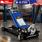 3 Ton Low Profile Floor Jack With Fast Lift Dual Piston Pump  6600 Lbs Hydrauli