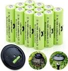 Ni-mh Aa Rechargeable Batteries  Double A High Capacity 1 2v Pre-charged Batt   