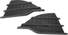 Black Pair Front Bumper Fog Light Cover Trims Set For Ford Escape 2013 - 2016