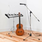30 Notes Percussion Glockenspiel Bell Kit With Practice Pad Mallets Sticks Stand