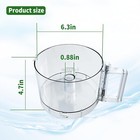 Fits Cuisinart Dlc-10 Series 7-cup Food Processor Work Bowl fp-631agtx-1