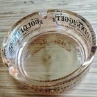 Vintage Golden Nugget Gambling Hall Casino Glass Ashtray Las Vegas Nevada