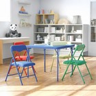 Flash Furniture Kids 5-piece Classroom Folding Table And Chairs Set - Free Ship