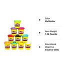 Modeling Compound Non Toxic Play Dough Assorted Colors Kids Toddler Toys 10 Pack