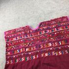 Handwoven Vintage Traditional Nebaj Guatemala Huipil Vintage Blouse