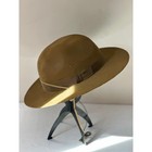 Vintage Boy Scouts Of America Bsa Campaign Hat Olive Drab Wool Felt 7 1 4 L Oval