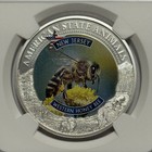 New Jersey Western Honey Bee Ms 70 Ngc Art Coin 1 Troy Oz  999 Fine Silver Round