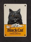  black Cat  Pure Matured Virginia Cigarettes Metal Sign London England