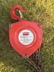 Dayton 1vw55 Manual Chain Hoist  2000 Lb   Lift 10 Ft 