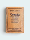 Vintage 1940s Domestic Sewing Machine Instruction Manual Model Book 151 And 247