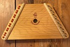 The Music Maker Lap Harp Zither Instrument In Original Box 14 Song Sheets