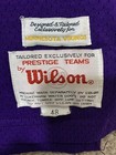 Vintage Minnesota Vikings Game Used Home Purple Jersey Prestige Team Wilson  56