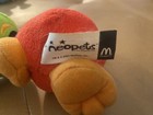 2004 Mcdonalds Neopets Stuffed Plush Plushie Jubjub  x2  Green And Red