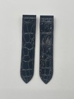 Cartier Santos 100 Black Alligator Strap Kd95j037 23 21mm