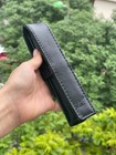 New Montblanc Meisterstuck Black Leather Pen Case Pouch Holder Box