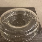 Vintage Clear Glass Queen Anne Glasbake Bundt Cake Dish
