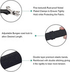 Adjustable Bed Sheet Straps Clips  Elastic Mattress Sheet Fasteners Holder And S