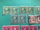 United States Franklin Washington  Others Coil Pairs Stamps A12140