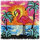 Latch Hook Kits For Adults Beginners  Rug Hooking Kit 30 30cm Small Home Rug02
