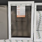 Petsafe Aluminum Pet Door   large  1-100lbs - Flap Opening 10   X 16   Brand New 