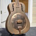 Rare Vintage Republic Resonator Copper 6 String Guitar