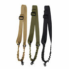 Tactical 1 One Single Point Sling Adjustable Bungee Rifle Gun Sling Strap System